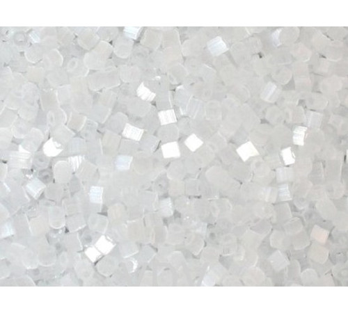 Бисер чешский PRECIOSA рубка 10/0 05051 - Прозрачный сатиновый