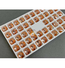 Риволи Crystal Apricot 12 мм/ 1 шт