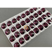 Риволи Amethyst 14 мм/ 1 шт