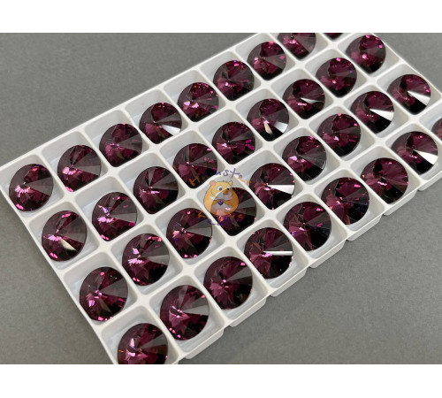 Риволи Amethyst 14 мм/ 1 шт