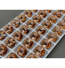 Риволи Crystal Apricot 14 мм/ 1 шт
