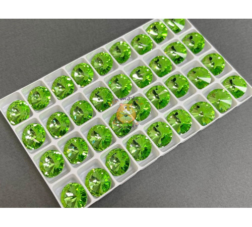 Риволи Peridot 14 мм/ 1 шт