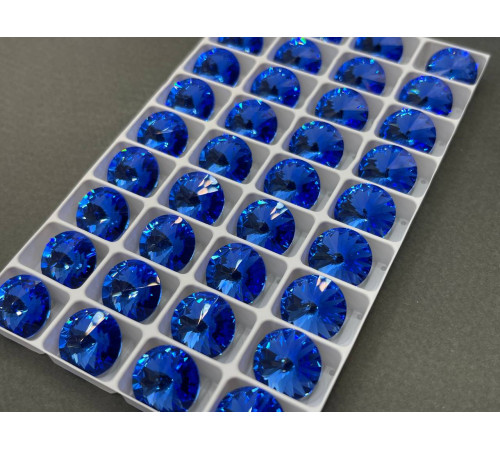 Риволи Sapphire 14 мм/ 1 шт