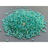 Бисер сатиновая рубка 10/0 - Seafoam Green AB Китай (10 г)