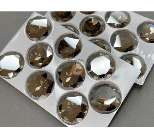 Кристаллы Smoked Topaz Satin 27 мм /1 шт  Уценка