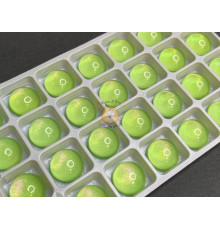 Кабошон Peridot Aurora 214JM 14 мм круглый / 1 шт