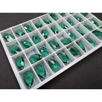 Подвеска Капля Emerald 16x9,5 мм