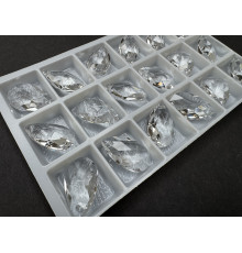 Подвеска Капля Crystal 22x12,5 мм