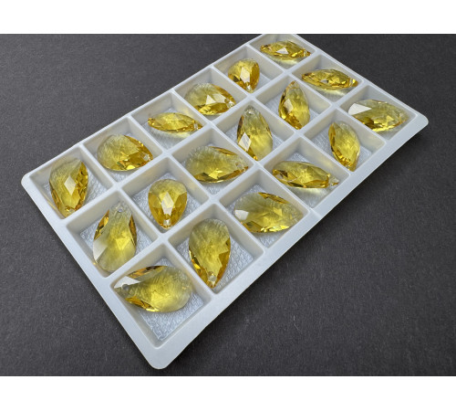 Подвеска Капля Topaz 22x12,5 мм/ 1 шт