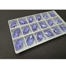 Подвеска Капля Violet 22x12,5 мм