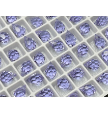Подвеска - капля Violet 10x6 мм