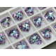 Подвеска Сердце Crystal Vitrail Light 18×15 мм