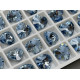 Подвеска Сердце Light Sapphire 14×14 мм