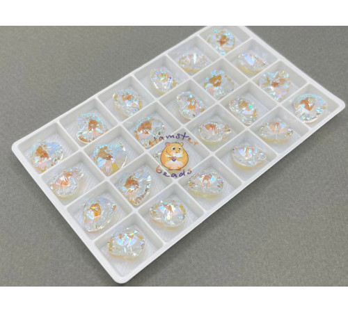Подвеска Сердце Crystal Shimmer 14×14 мм