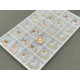 Подвеска Сердце Crystal Shimmer 14×14 мм