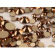 Стразы клеевые Crystal Rose Gold ss4-ss16, 1г