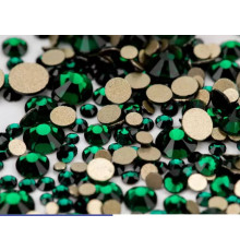 Стразы клеевые Emerald ss4-ss16, 1г