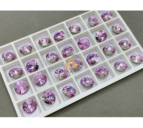 Риволи Crystal Vitrail Light 12 мм/ 1 шт (без оправы)