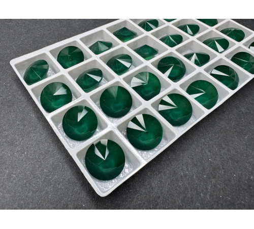 Риволи Emerald Moka 14 мм/ 1 шт (без оправы)