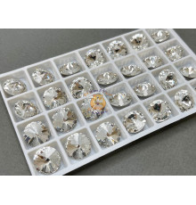 Риволи Crystal 14 мм/ 1 шт (без оправы)