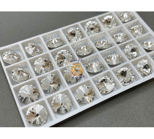 Риволи Crystal 14 мм/ 1 шт (без оправы)