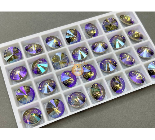 Риволи Crystal Ghost Light 14 мм/ 1 шт (без оправы)