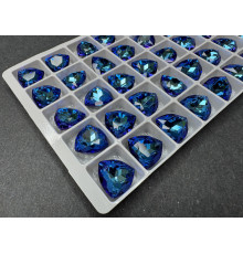 Кристалл Триллиант Crystal Bermuda Blue 12 мм/ 1 шт (без оправы)