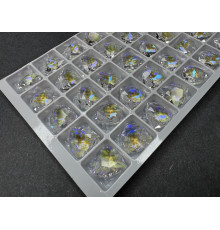 Кристалл Триллиант Crystal Shimmer 12 мм/ 1 шт (без оправы) прозрачные