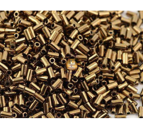 Стеклярус TOHO Bugles TB-01-221 - Bronze  3x1,6 mm / 5 г