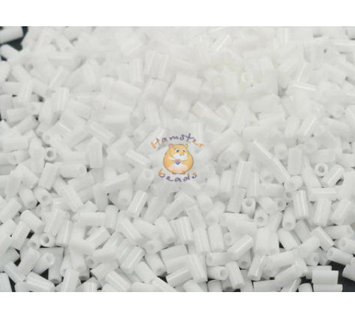 Стеклярус TOHO Bugles TB-01-41 - Opaque White  3x1,6 mm / 5 г