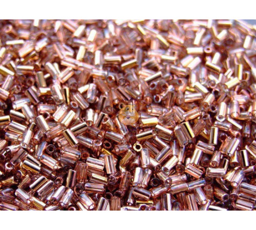 Стеклярус TOHO Bugles TB-01-Y851 - HYBRID Apollo  3x1,6 mm / 5 г