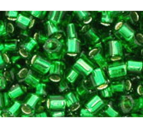 Бисер TOHO Hexagon 11/0 TH-11-27B - Silver Lined Grass Green / 5г
