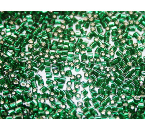 Бисер TOHO Hexagon 11/0 TH-11-36 - Silver Lined Green Emerald / 5г