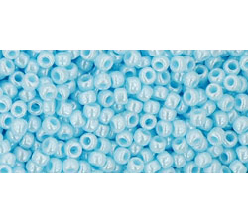 Бисер TOHO Round 11/0 TR-11-124 - Opaque Lustered Pale Blue