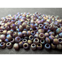 Бисер TOHO Round 11/0 TR-11-166CF - Transparent Rainbow Frosted Amethyst