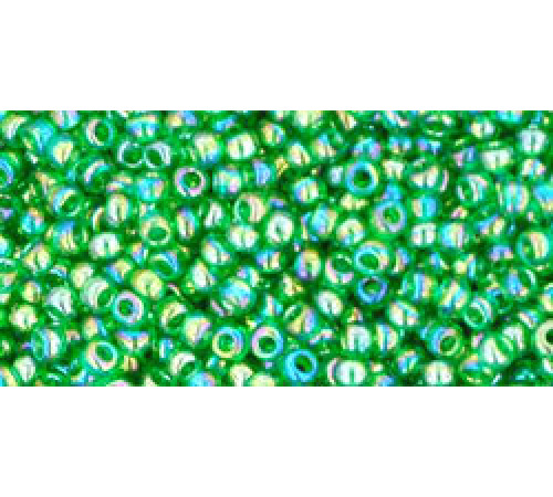 Бисер TOHO Round 11/0 TR-11-167 - Transparent Rainbow Peridot