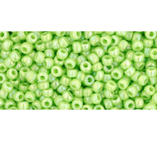 Бисер TOHO Round 11/0 TR-11-404 - Opaque Rainbow Sour Apple