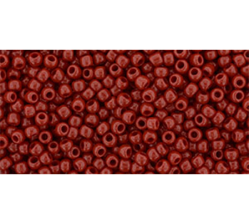 Бисер TOHO Round 11/0 TR-11-45 - Opaque Pepper Red