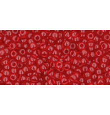 Бисер TOHO Round 11/0 TR-11-5C - Transparent Ruby