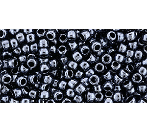 Бисер TOHO Round 11/0 TR-11-81 - Metallic Hematite