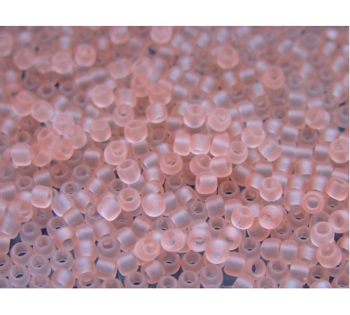 Бисер TOHO Round 11/0 TR-11-11F - Transparent-Frosted Rosaline