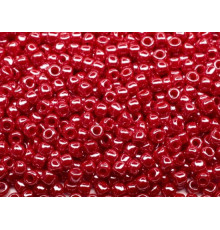 Бисер TOHO Round 11/0 TR-11-125 - Opaque Lustered Cherry / 5г