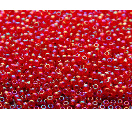 Бисер TOHO Round 11/0 TR-11-165C - Transparent Rainbow Ruby / 5г