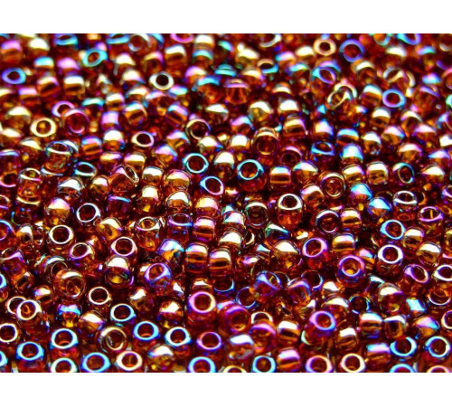 Бисер TOHO Round 11/0 TR-11-177 - Transparent-Rainbow Smoky Topaz