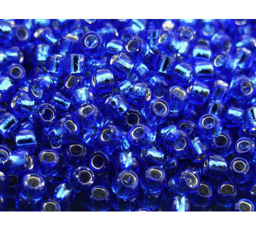 Бисер TOHO Round 11/0 TR-11-35 - Silver-Lined Sapphire