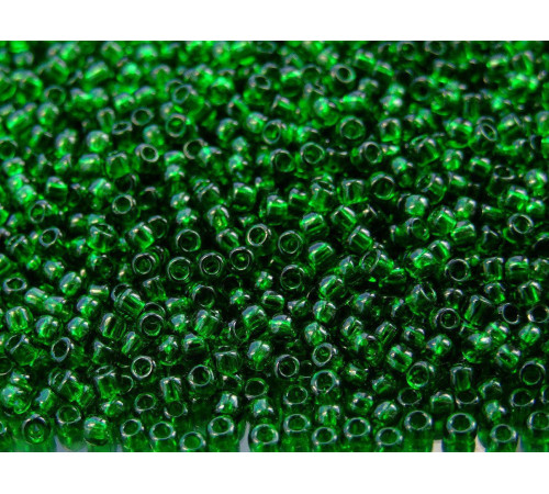 Бисер TOHO Round 11/0 TR-11-7B - Transparent Grass Green