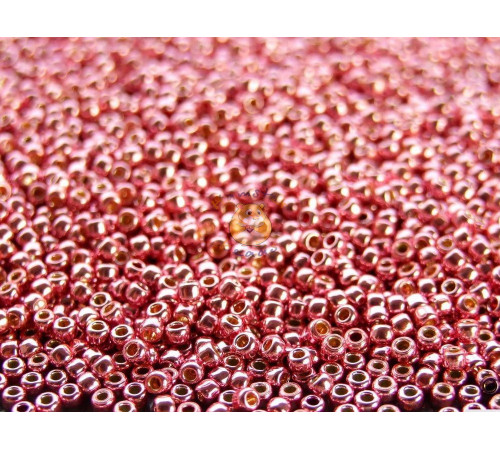 Бисер TOHO Round 11/0 TR-11-PF553 - PermaFinish - Galvanized Pink Lilac / 5г