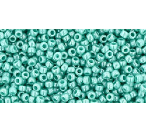 Бисер TOHO Round 15/0 TR-15-132 - Opaque-Lustered Turquoise