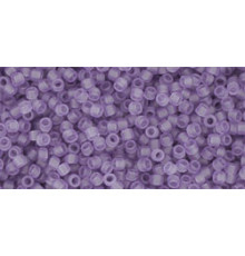 Бисер TOHO Round 15/0 TR-15-19F - Transparent-Frosted Sugar Plum