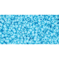 Бисер TOHO Round 15/0 TR-15-43 - Opaque Blue Turquoise